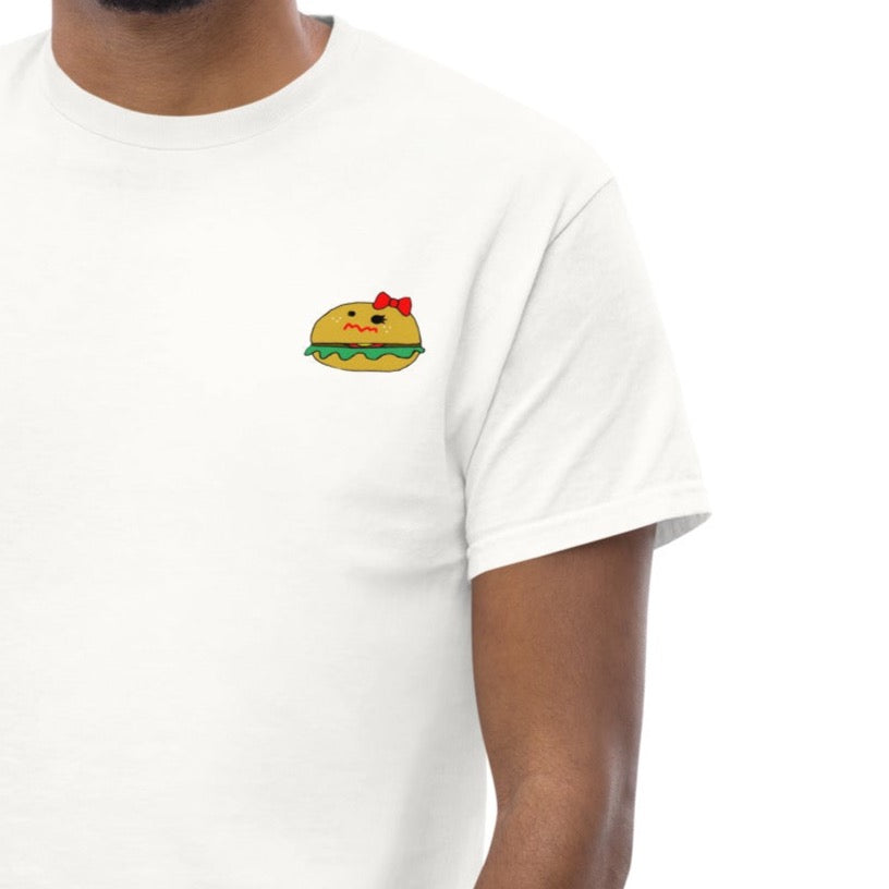 HAMBURGER GIRL ANGRY TEE (ALL-GENDER)